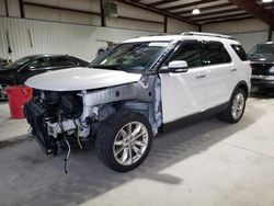 Vehiculos salvage en venta de Copart Chambersburg, PA: 2015 Ford Explorer Limited