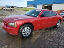 Salvage cars for sale at Woodhaven, MI auction: 2007 Dodge Charger SE