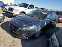 Salvage cars for sale from Copart Tucson, AZ: 2016 Mazda 3 Sport