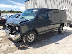 Salvage trucks for sale at Franklin, WI auction: 2017 Chevrolet Express G2500