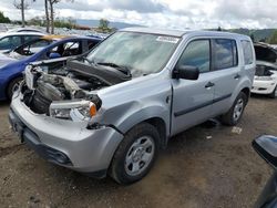 Salvage cars for sale from Copart San Martin, CA: 2015 Honda Pilot LX