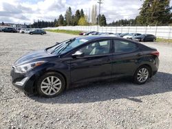 Salvage cars for sale at Graham, WA auction: 2015 Hyundai Elantra SE