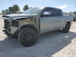 Salvage cars for sale at Prairie Grove, AR auction: 2019 Toyota Tundra Crewmax Limited