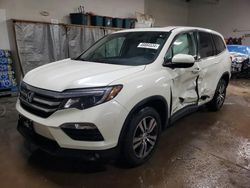 Honda Pilot EXL salvage cars for sale: 2016 Honda Pilot EXL