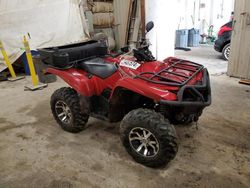 Salvage cars for sale from Copart Madisonville, TN: 2016 Yamaha YFM700 Fwad