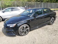 Salvage cars for sale at auction: 2020 Audi A3 S-LINE Premium