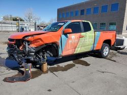 Salvage cars for sale at Littleton, CO auction: 2022 Chevrolet Colorado LT