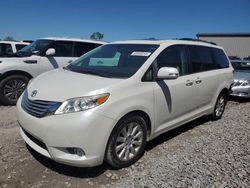 Vehiculos salvage en venta de Copart Hueytown, AL: 2013 Toyota Sienna XLE