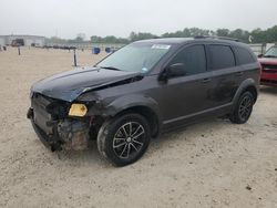 Dodge Journey SE salvage cars for sale: 2017 Dodge Journey SE