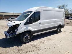 Salvage trucks for sale at Wheeling, IL auction: 2019 Ford Transit T-250