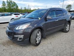 Salvage cars for sale at Cahokia Heights, IL auction: 2015 Chevrolet Traverse LTZ