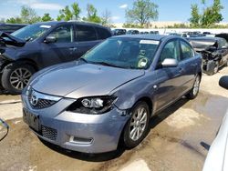 Salvage cars for sale from Copart Bridgeton, MO: 2007 Mazda 3 I
