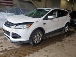 Salvage cars for sale from Copart New Britain, CT: 2014 Ford Escape Titanium