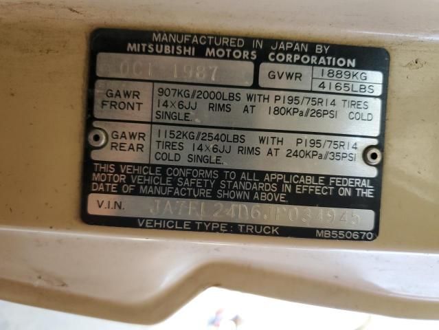 1988 Mitsubishi Mighty Max / S