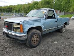Salvage trucks for sale at Finksburg, MD auction: 1990 GMC Sierra K1500