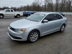 Salvage cars for sale from Copart Ellwood City, PA: 2011 Volkswagen Jetta SE