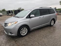 Toyota Sienna xle salvage cars for sale: 2011 Toyota Sienna XLE