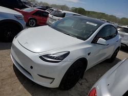 Salvage cars for sale from Copart Bridgeton, MO: 2022 Tesla Model Y
