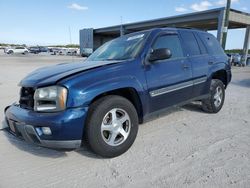 Salvage cars for sale at West Palm Beach, FL auction: 2002 Chevrolet Trailblazer