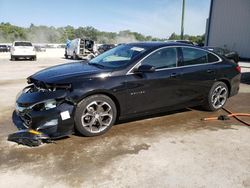 Salvage cars for sale from Copart Apopka, FL: 2021 Chevrolet Malibu LT