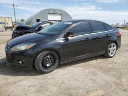 Salvage cars for sale at Wichita, KS auction: 2014 Ford Focus Titanium