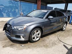 Salvage cars for sale from Copart Riverview, FL: 2018 Audi A3 Premium