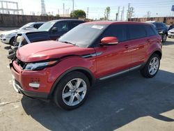 Salvage cars for sale at Wilmington, CA auction: 2013 Land Rover Range Rover Evoque Pure Plus