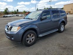 Salvage cars for sale at Gaston, SC auction: 2012 Nissan Pathfinder S