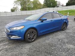 Salvage cars for sale at Gastonia, NC auction: 2018 Ford Fusion SE