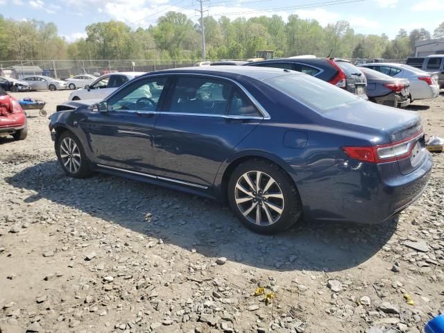 2017 Lincoln Continental Premiere