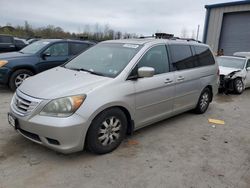 Salvage cars for sale at Duryea, PA auction: 2009 Honda Odyssey EXL