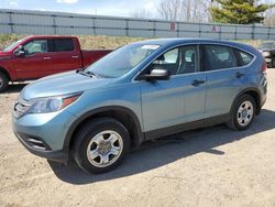 Salvage cars for sale at Davison, MI auction: 2013 Honda CR-V LX