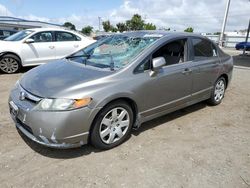 Salvage cars for sale at San Diego, CA auction: 2006 Honda Civic LX