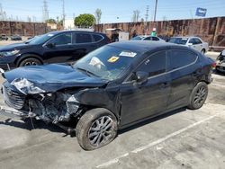Salvage cars for sale from Copart Wilmington, CA: 2016 Mazda 3 Sport