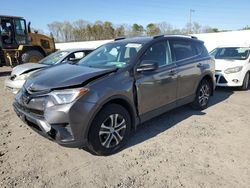Salvage cars for sale at Glassboro, NJ auction: 2016 Toyota Rav4 LE
