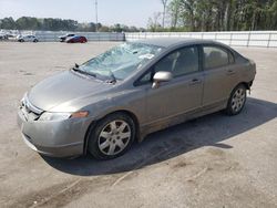 Honda Civic LX salvage cars for sale: 2007 Honda Civic LX