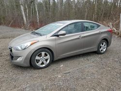 Salvage cars for sale at Bowmanville, ON auction: 2013 Hyundai Elantra GLS