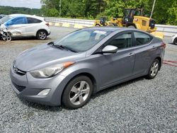 Salvage cars for sale from Copart Concord, NC: 2012 Hyundai Elantra GLS