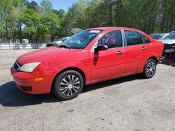 Ford Focus zx4 salvage cars for sale: 2007 Ford Focus ZX4