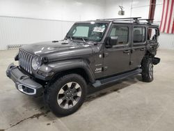 Salvage cars for sale from Copart Concord, NC: 2022 Jeep Wrangler Unlimited Sahara