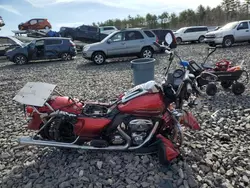 Salvage motorcycles for sale at Windham, ME auction: 2013 Harley-Davidson Fltru Road Glide Ultra