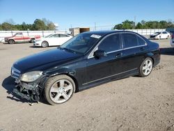 Mercedes-Benz salvage cars for sale: 2010 Mercedes-Benz C 300 4matic