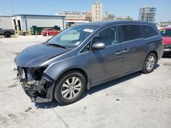 Salvage cars for sale at New Orleans, LA auction: 2016 Honda Odyssey EXL