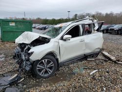 Nissan Rogue SV salvage cars for sale: 2017 Nissan Rogue SV