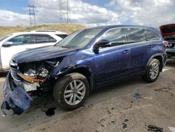 Salvage cars for sale at Littleton, CO auction: 2016 Toyota Highlander LE
