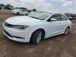 Salvage cars for sale at Houston, TX auction: 2016 Chrysler 200 Limited