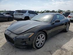 Salvage cars for sale at Houston, TX auction: 2008 Maserati Granturismo