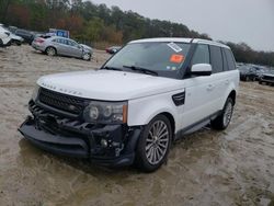 Land Rover Range Rover salvage cars for sale: 2012 Land Rover Range Rover Sport HSE