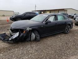 Salvage cars for sale from Copart Temple, TX: 2017 Audi A4 Premium Plus