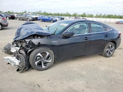 Salvage cars for sale at Fresno, CA auction: 2022 Honda Insight EX